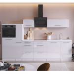 Cuisine Steel I Blanc brillant - Largeur : 310 cm