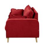 Sofa Nante (3-Sitzer) Microfaser Enza: Rot