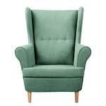 Fauteuil bergère Ranu I Microfibre Enza: Vert menthe