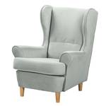 Fauteuil bergère Ranu Mini Microfibre Jada: Gris pigeon