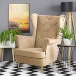 Oorfauteuil Olmen Microvezel Jada: Zand