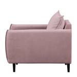 Fauteuil Palawan Velours Ravi: Mauve