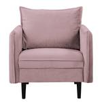 Fauteuil Palawan Velours Ravi: Mauve