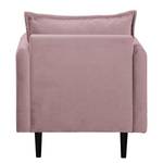 Fauteuil Palawan Velours Ravi: Mauve