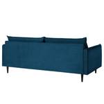 Sofa Palawan (3-Sitzer) Samt Ravi: Marineblau