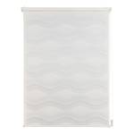 Store double occultant Wave Polyester - Blanc - 100 x 160 cm