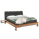 Boxspringbett Bull Flachgewebe Oria: Kohle - 180 x 200cm - H3