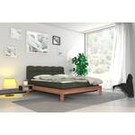 Boxspringbett Bull Flachgewebe Oria: Graphit - 140 x 200cm - H2