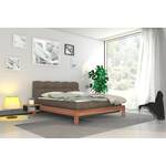 Boxspringbett Bull Chenille Stella: Sahara - 160 x 200cm - Doppelmatratze H3/H4