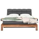 Boxspringbett Bull Chenille Stella: Grau - 160 x 200cm - H3