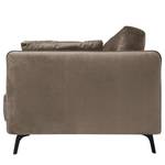 Canapé Frederike (3,5 places) Microfibre Faria: Gris marron