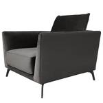 Fauteuil Gobabis Velours Ravi: Gris