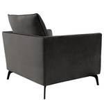 Fauteuil Gobabis Velours Ravi: Grijs