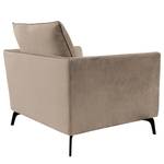 Poltrona Gobabis Velluto Ravi: beige