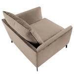 Fauteuil Gobabis Velours Ravi: Beige