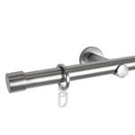 Tringle à rideau 20mm Cap Zamak - Largeur : 160 cm