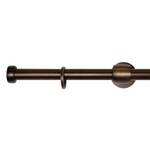 Tringle à rideaux Cap-Noble extensible Zamak - Bronze - Largeur : 160 cm