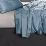 Bettlaken Satinado Baumwolle Satin - Blau - 160 x 290 cm