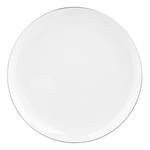 Assiette SILVER LINING Porcelaine / Type Fine Bone China - Blanc - Diamètre : 27 cm