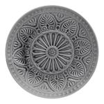Teller-Set SUMATRA II (4er-Set) Keramik - Grau - Grau