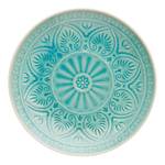 Assiette SUMATRA I Céramique - Turquoise - Diamètre : 25 cm