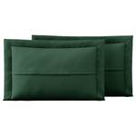 Kussensloop Helia (set van 2) polyester - Donkergroen - 50 x 70 cm