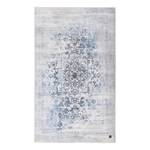 Tappeto da bagno Oriental Six Poliestere - Blu / Grigio - 60 x 100 cm