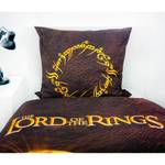 Beddengoed Lord of the Rings katoen - bruin/goudkleurig