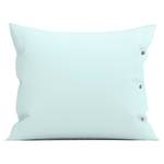 Parure de lit Percale Percale de coton - Bleu clair - 140 x 260 cm + coussin 60 x 70 cm