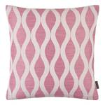 Housse de coussin Minella Coton / Viscose / Polyester / Lin - Rose foncé