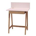 Bureau Ophelia II Rose clair - Largeur : 65 cm