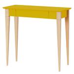 Bureau Monka Jaune moutarde - Largeur : 85 cm