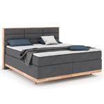 Lit boxspring Linea Charbon - 160 x 200cm - D2 souple