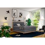 Lit boxspring Linea Charbon - 160 x 200cm - D2 souple