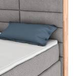 Boxspring Linea Zandgrijs - 180 x 200cm - Tweepersoonsmatras H3/H4