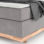 Boxspring Linea Zandgrijs - 180 x 200cm - Tweepersoonsmatras H3/H4