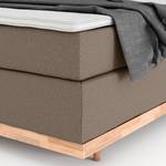 Boxspringbett Linea Taupe - 180 x 200cm - H4