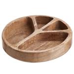 Coupelle PEACE Marron - Bois massif - Hauteur : 5 cm