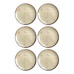 Dinerbord Olive I (set van 6) porselein - olijfkleurig - Diameter: 19 cm