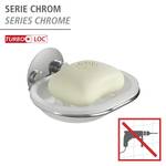 Porte-savon Turbo-Loc Fireside Acier / Polypropylène - Argenté