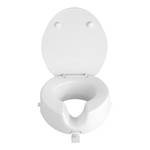 Siège WC premium Secura Duroplast / Polyéthylène - Blanc