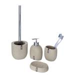 Zahnputzbecher Puro Polyresin - Beige - Braun