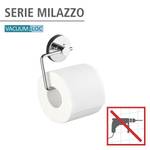 Porte papier toilette Milazzo Vacuum-Loc Acier - Argenté