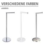 Stand-Toilettenpapierhalter Cianorte Stahl - Weiß