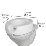 Tavoletta per WC Secura Materiale plastico - Bianco