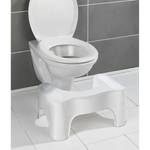 Toilettenhocker Secura Kunststoff - Weiß