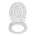 Siège WC Syros Thermoplast, fixation : Matière plastique - Blanc