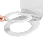 Siège WC Syros Thermoplast, fixation : Matière plastique - Blanc