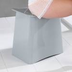 Tabouret de salle de bain Wing ABS / Polyester - Gris