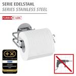 Porte papier toilette Turbo-Loc Fireside Acier inoxydable - Argenté